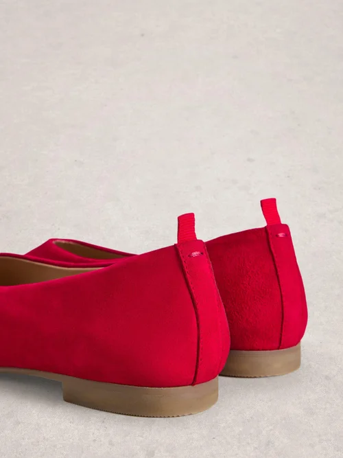 Escarpins ballerines en cuir Cheri - Dk Red - 40 Image 4