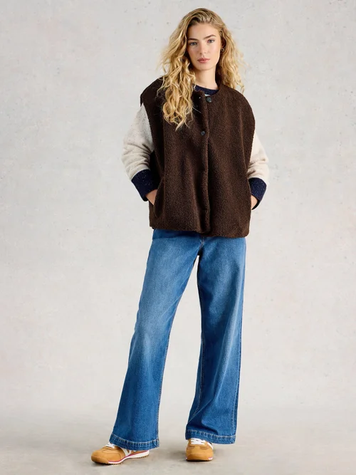 Gilet Borg - Dk Brown - S Image 2