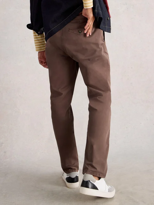 Pantalon chino biologique Sutton - Dk Brown - 36/R Image 4
