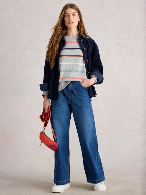 Pull À Rayures Olive - Grey Mlt - 52 Image 2