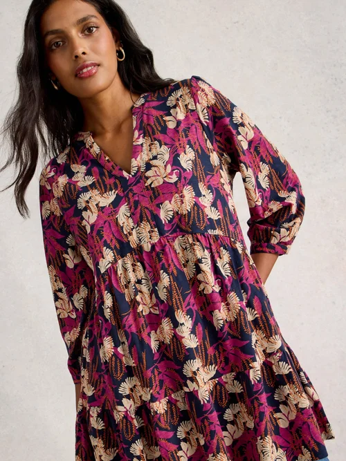 Tunique Marta - Navy Pr - 52/R Image 3