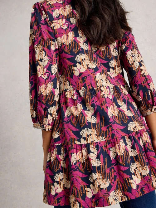 Tunique Marta - Navy Pr - 52/R Image 4