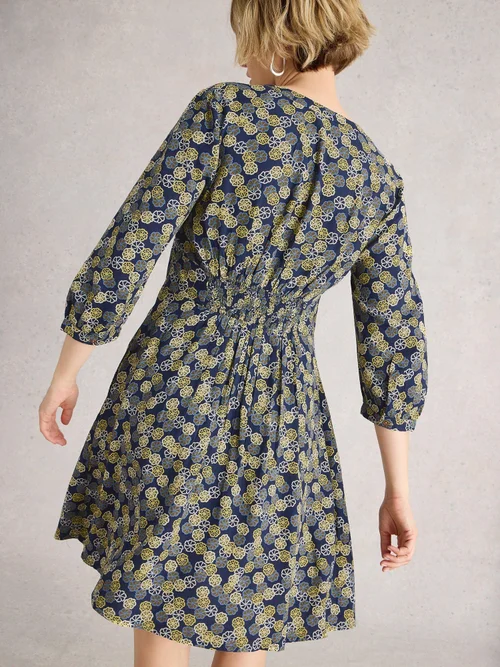 Robe Frances - Navy Multi - 52/R Image 4