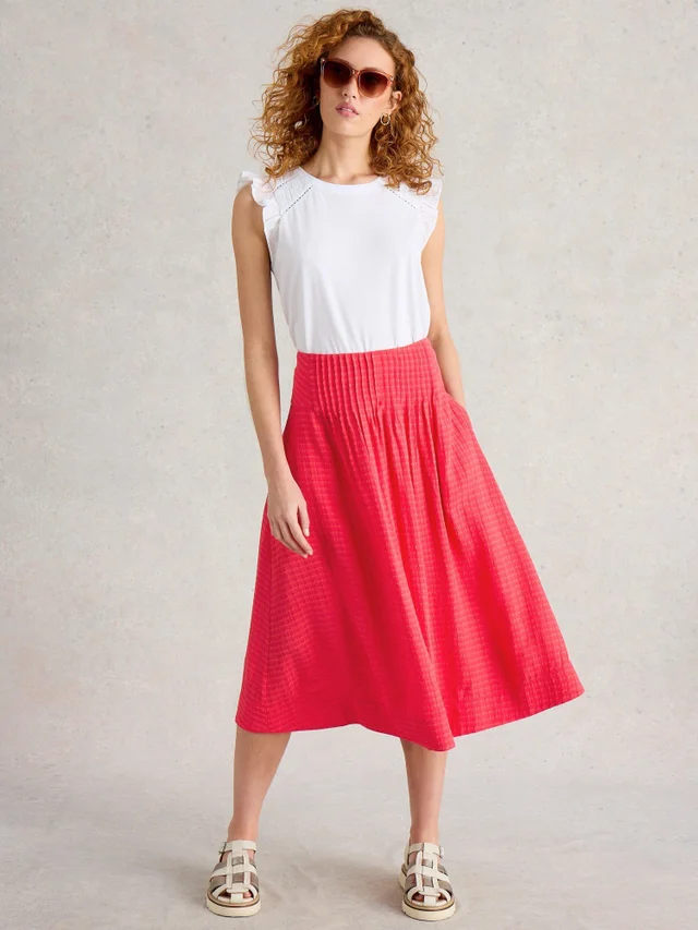 Jupe midi Charlotte