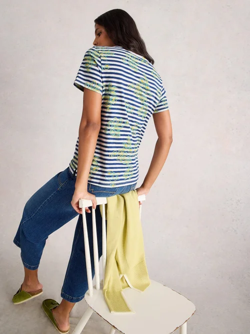 T-Shirt Abbie - Blue Mlt - 52 Image 4