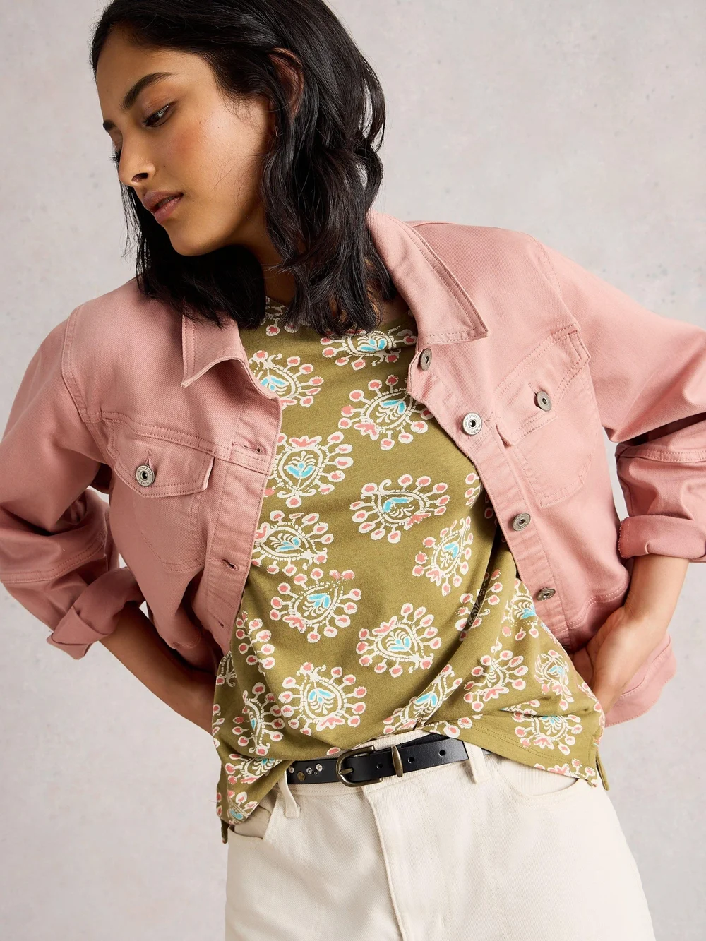T-Shirt Abbie - Khaki Grn - 52 Image 1