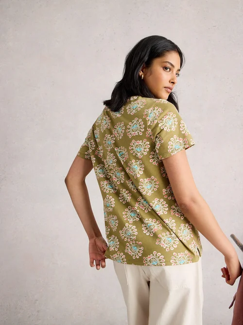 T-Shirt Abbie - Khaki Grn - 52 Image 4