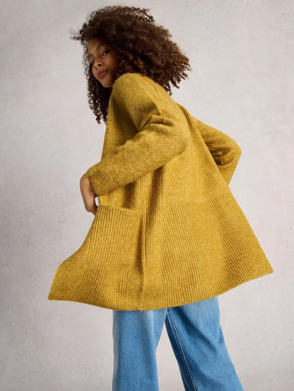 Cardigan Long Erin - Mid Chart - XL Image 1