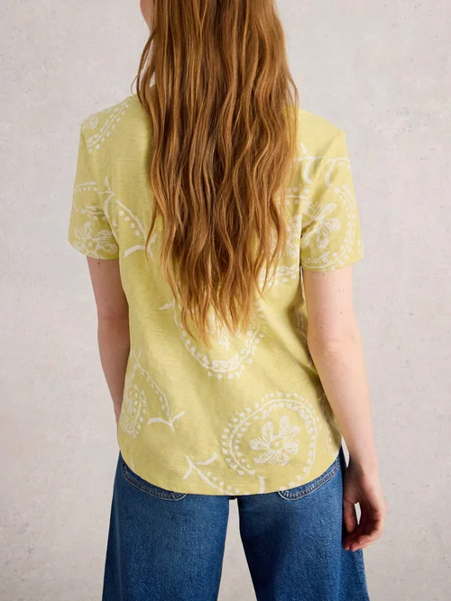 T-Shirt Nadia - Yellow Mlt - 50 Image 4