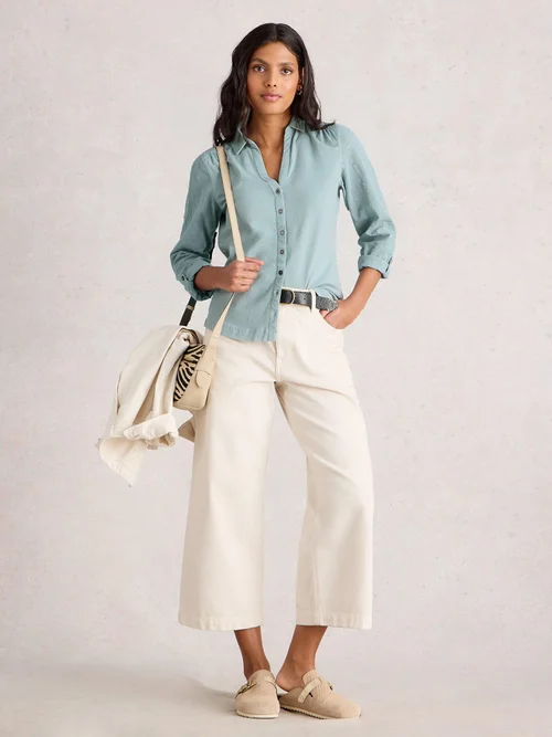 Chemise En Jersey Mixte Annie - Dus Green - 50 Image 2