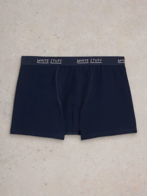 Boxershorts Hove Print & Uni - Blue Pr - XXXL Image 3