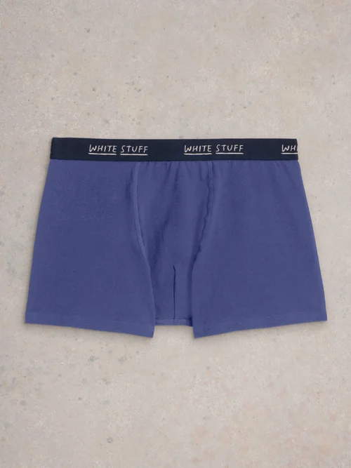 Boxershorts Hove Stripe & Uni - Navy Multi - XL Image 3