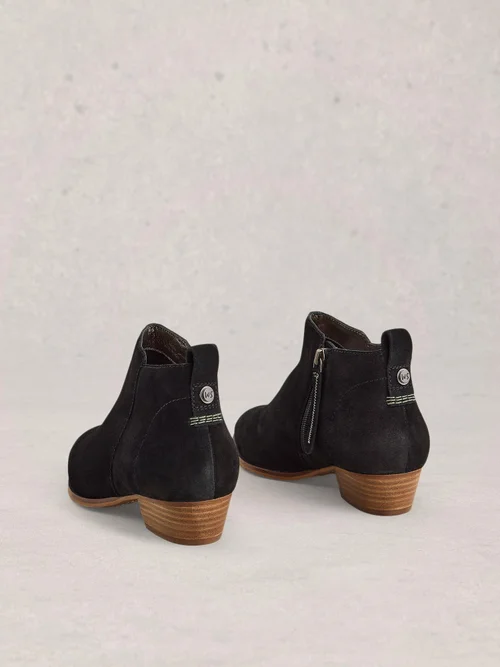 Bottines en daim à large coupe - Pure Blk - 41 Image 4