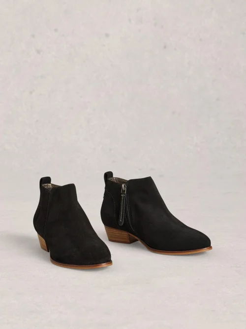 Bottines en daim à large coupe - Pure Blk - 41 Image 2