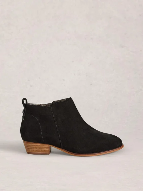 Bottines en daim à large coupe - Pure Blk - 41 Image 1