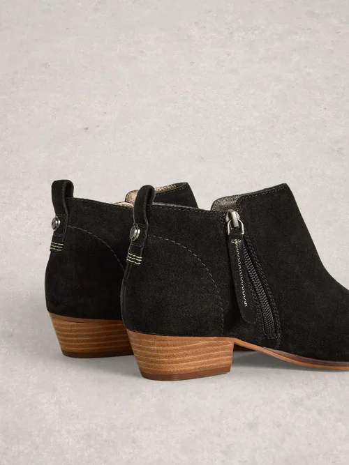 Bottines en daim à large coupe - Pure Blk - 41 Image 3