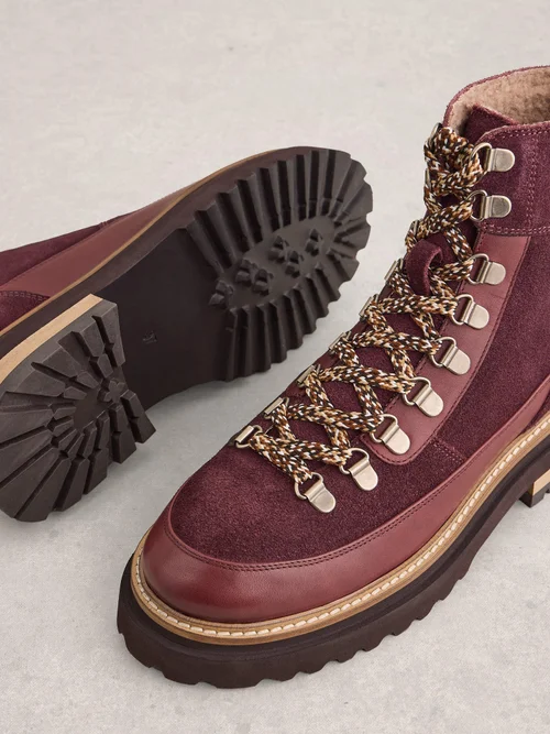 Bottes de randonnée Olive - Dk Plum - 41 Image 4