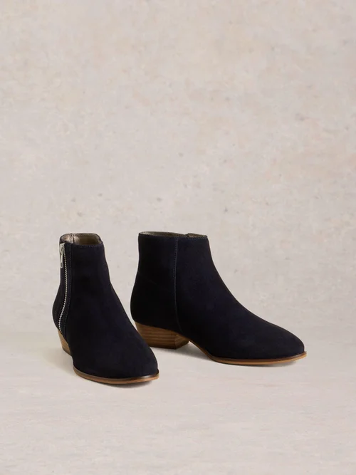 Bottines Zoe à fermeture éclair - Dark Navy - 40 Image 3