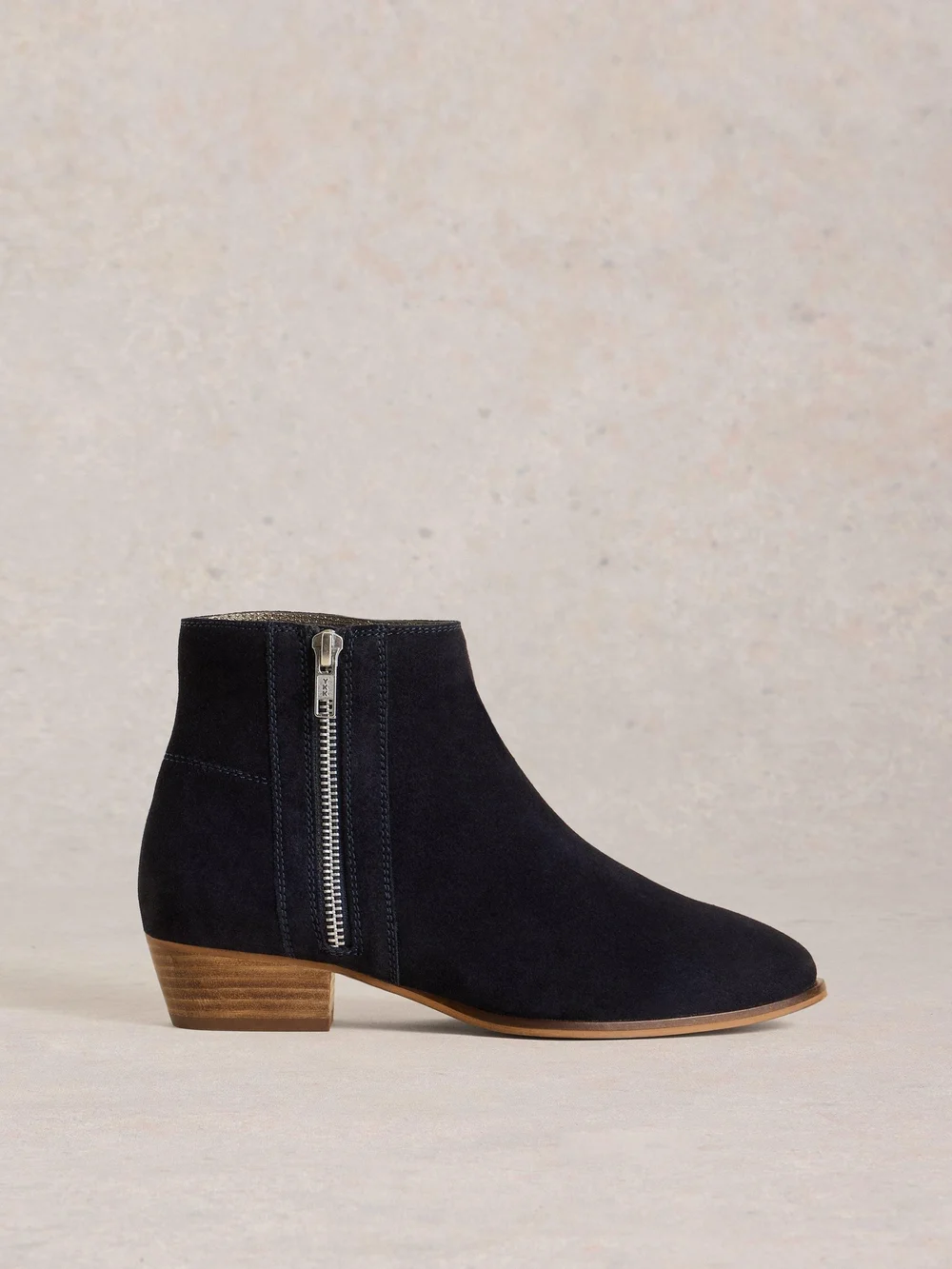 Bottines Zoe à fermeture éclair - Dark Navy - 40 Image 1