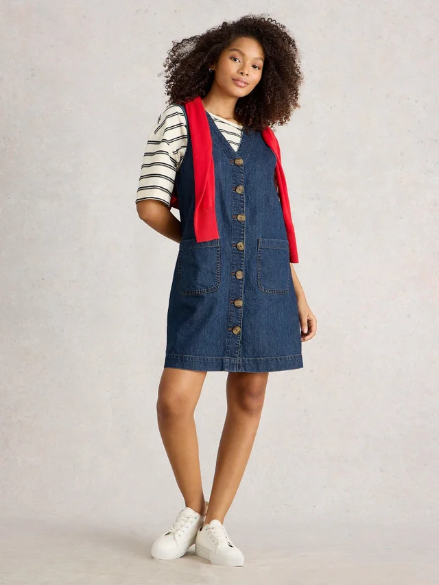 Tablier En Denim Rose