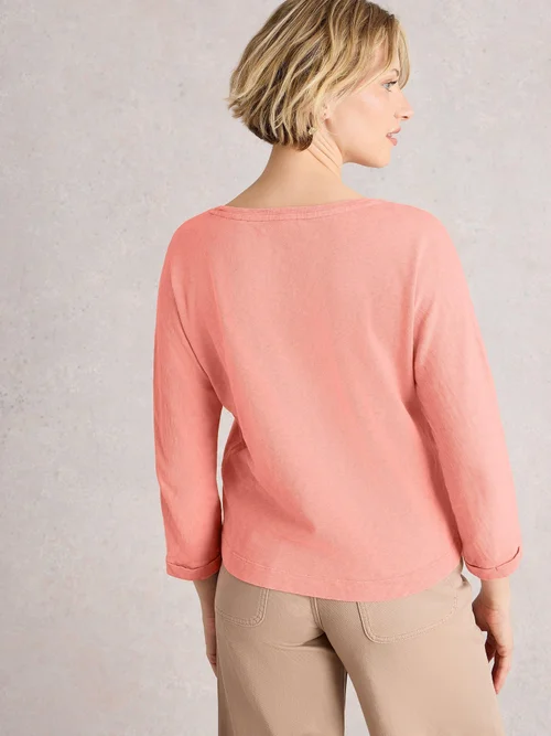 Haut Demi-Dolman - Mid Coral - 52 Image 4