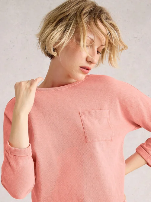 Haut Demi-Dolman - Mid Coral - 52 Image 3
