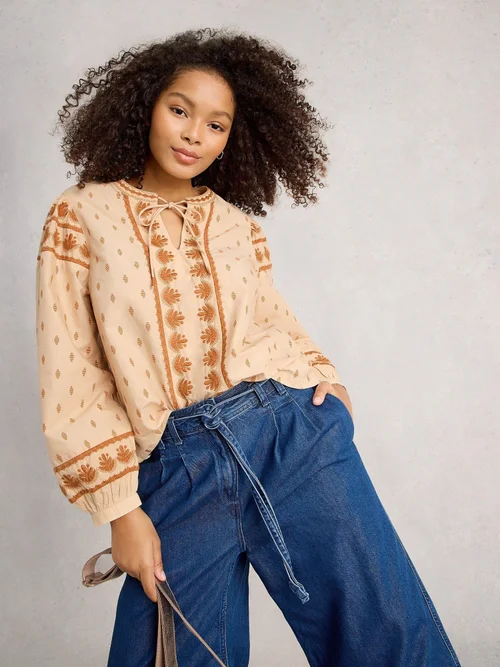 Top Brodé Lila - Ivory Mlt - 52 Image 1