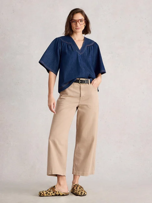 Haut En Denim Leo - Dk Denim - 42 Image 2