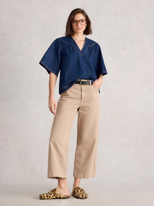 Haut En Denim Leo