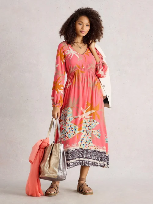 Robe Midi Imogen - Pink Mlt - 52/R Image 2