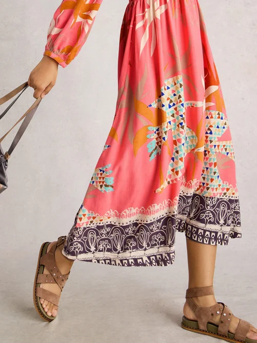 Robe Midi Imogen - Pink Mlt - 38/R Image 3