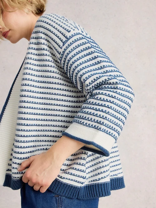 Cardigan Kylie - Blue Mlt - S Image 3