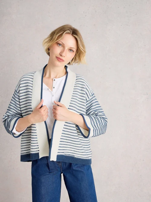 Cardigan Kylie - Blue Mlt - S Image 1