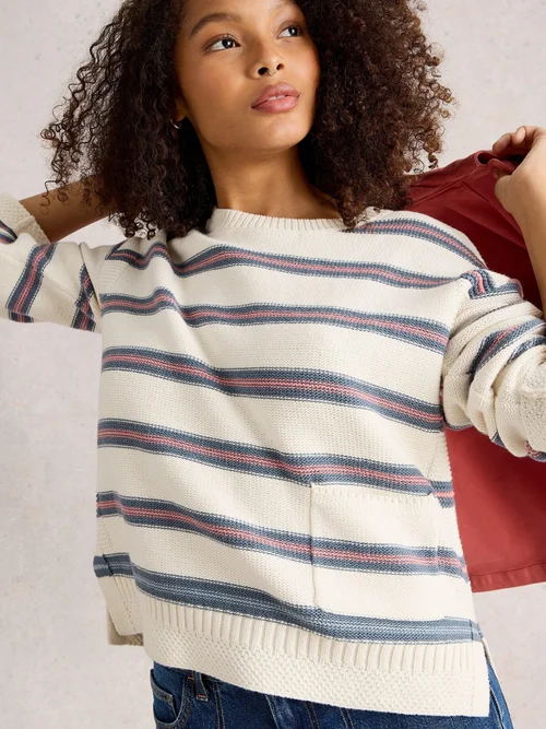 Pull À Rayures Victoria - Ivory Mlt - 52 Image 3
