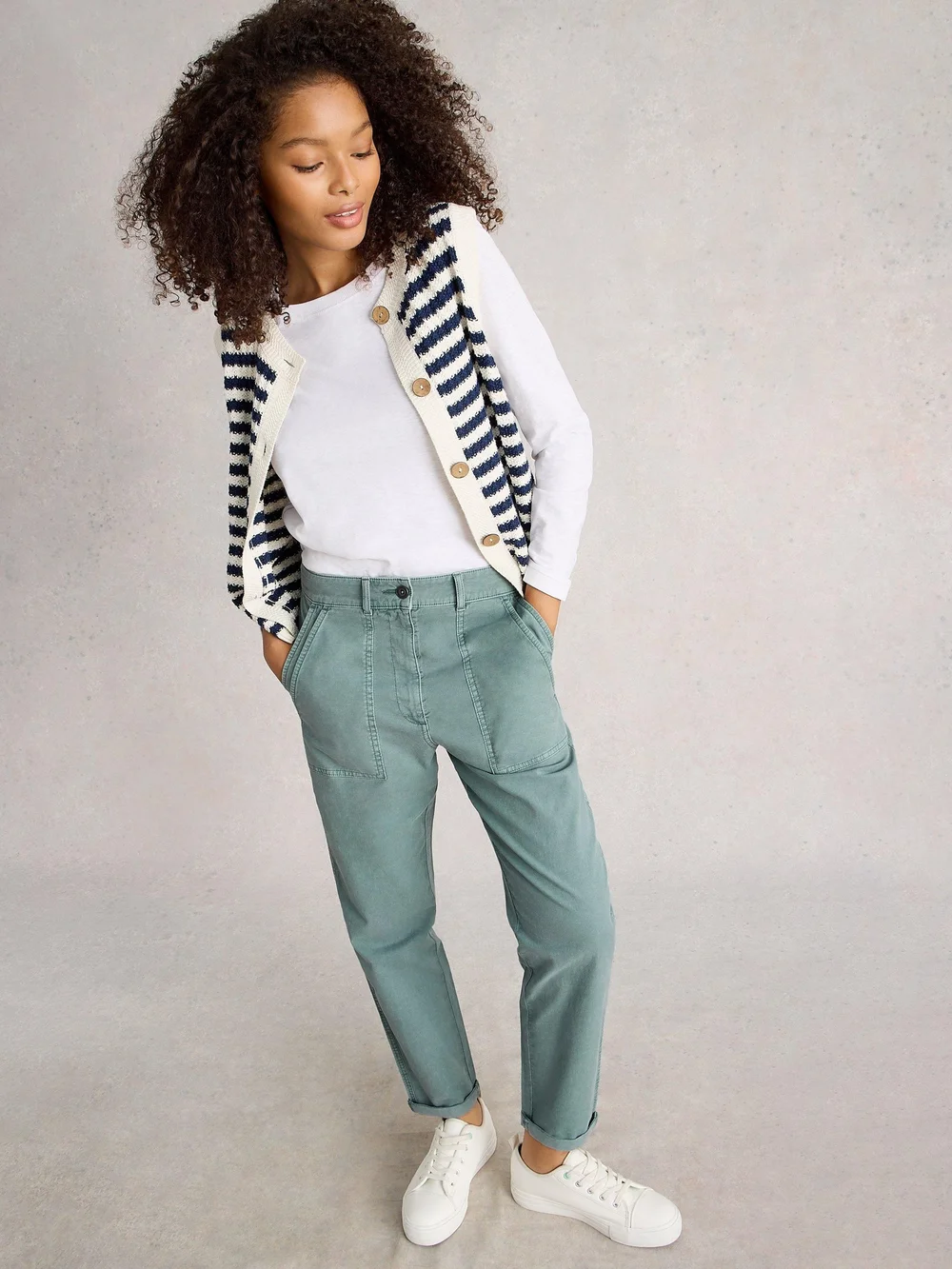 Pantalon Chino Twister - Mid Blue - 52/R Image 1