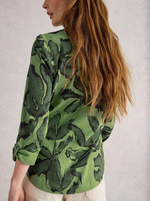 Chemise En Jersey Annie - Green Mlt - 52 Image 4