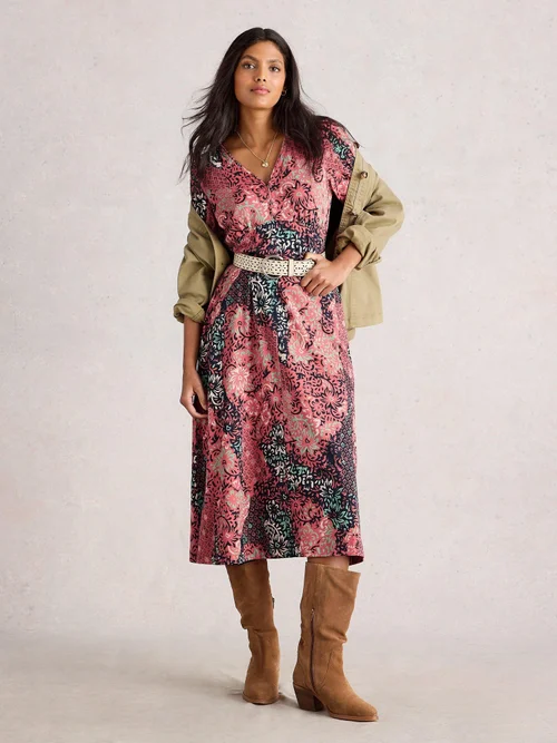 Robe En Jersey Megan - Pink Pr - 52/R Image 2