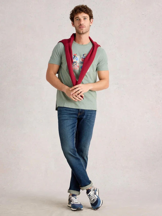 Abersoch Motif graphique Tape Bike