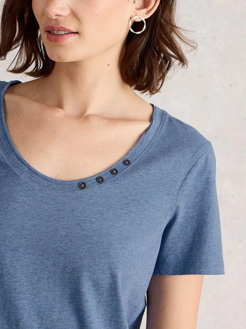 T-Shirt Nadia - Mid Blue - 50 Image 3