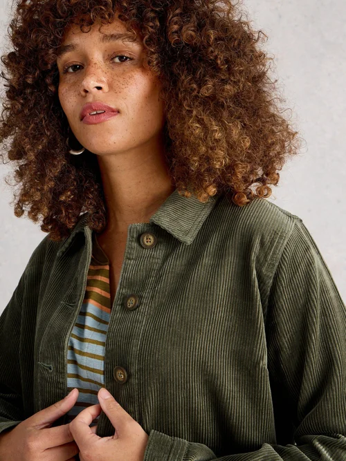 Veste En Velours Côtelé Carrie - Dus Green - 52/R Image 3