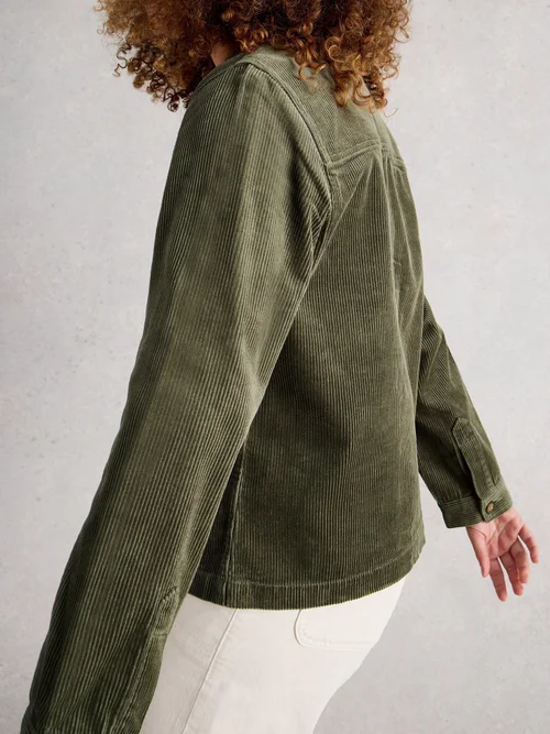 Veste En Velours Côtelé Carrie - Dus Green - 50/R Image 4