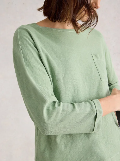Haut Demi-Dolman - Mid Green - 52 Image 3