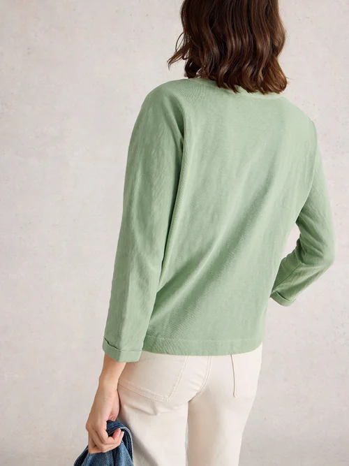 Haut Demi-Dolman - Mid Green - 52 Image 4