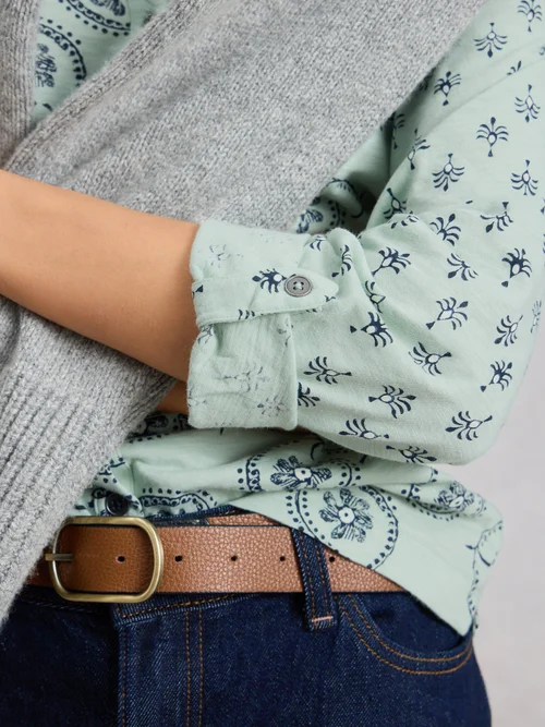 Chemise En Jersey Annie - Green Pr - 52 Image 3