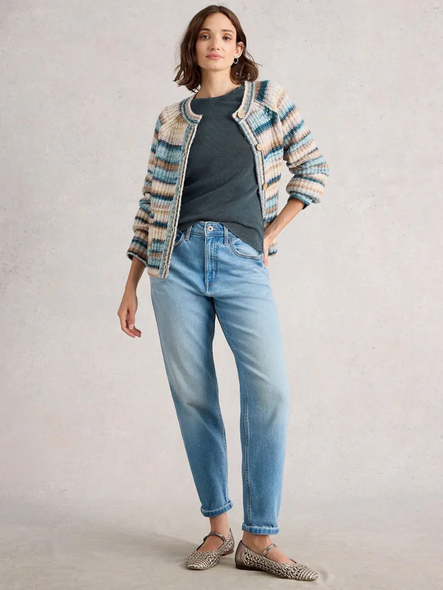 T-Shirt À Manches Longues Et Coudes Ribbés Sadie