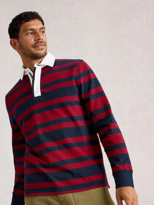 Sweat Rugby - Red Mlt - XXXL Image 3