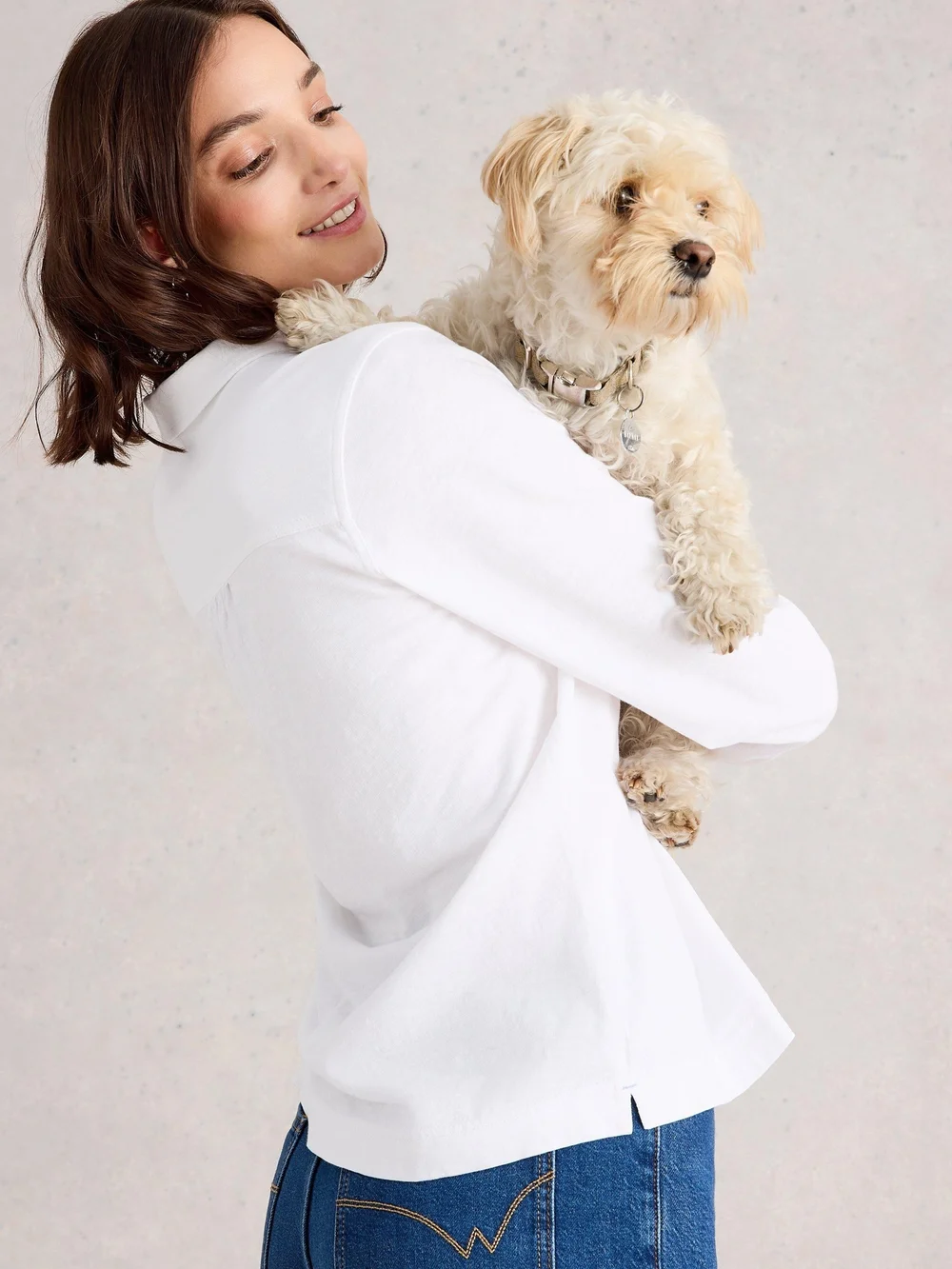 Chemise Ls Allie - Bril White - 52 Image 1