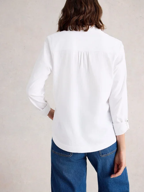 Chemise Ls Allie - Bril White - 52 Image 4