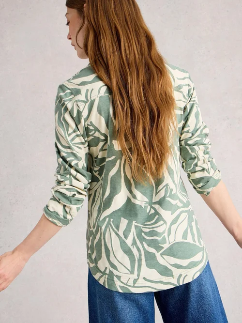 Chemise Ls Allie - Green Pr - 52 Image 4
