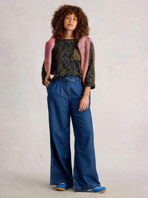 Haut Demi-Dolman - Navy Multi - 42 Image 2